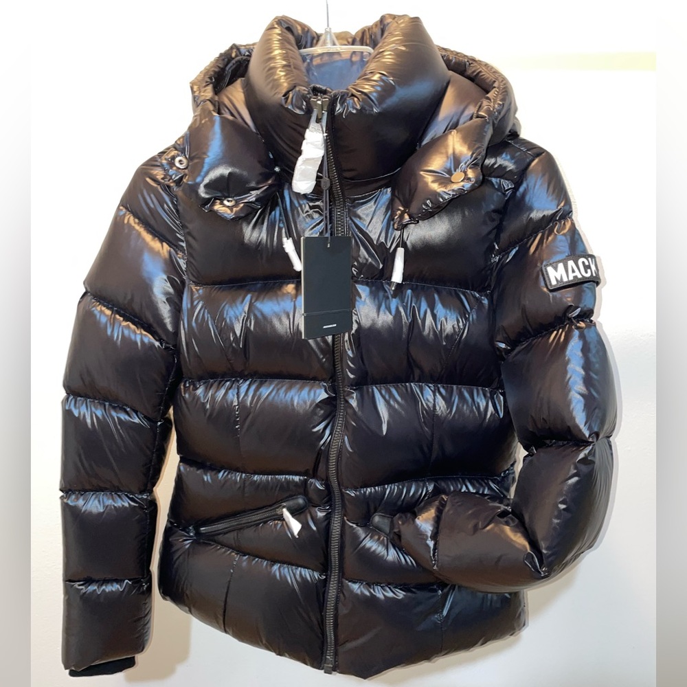 Mackage Madalyn Coat Black Size Small